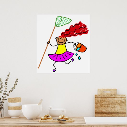 ビーチ子 ポスター (キッチン)