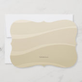 ビーチ宝物卒業ビーチパーティの招待状 招待状 (裏面)