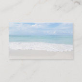 ビーチ実在エステートピースオブパラダイスシーフォーム 名刺 (裏面)