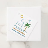 ビーチ実在エステート会社かわいいカスタマイズ フェイバータグ (インサイチュ)