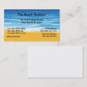 ビーチ実質のEsteate 名刺 (正面/裏面)