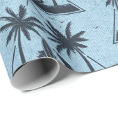 ビーチ寿命幾何学模様 ラッピングペーパー (ロールコーナー)