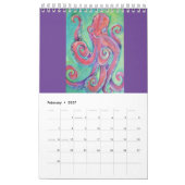 ビーチ寿命 カレンダー (2月 2027)