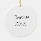 ビーチ寿命 セラミックオーナメント (裏面)