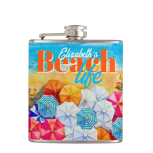 ビーチ寿命 フラスク (正面)