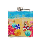 ビーチ寿命 フラスク (裏面)