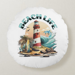 ビーチ寿命 ラウンドクッション