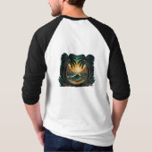 ビーチ寿命 Tシャツ (裏面)