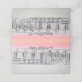 ビーチ小屋の退職パーティープレイスカード プレイスカード (外部開封)