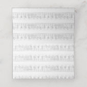 ビーチ小屋の退職パーティープレイスカード プレイスカード (内部開封)