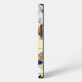 ビーチ小屋1991年 iPhoneケース (左側面)