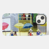 ビーチ小屋1991年 iPhoneケース (裏面横)