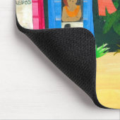 「ビーチ小屋」のマウスパッド マウスパッド (コーナー)