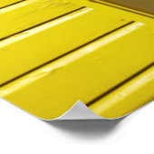 ビーチ小屋 |サウスウォルド(イギリス) ポスター (角)