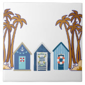 ビーチ小屋 タイル (正面)