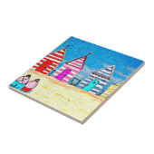 ビーチ小屋 タイル (側面)