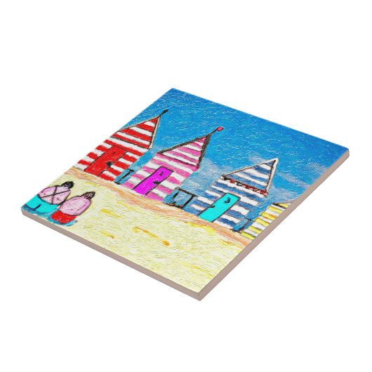 ビーチ小屋 タイル (側面)