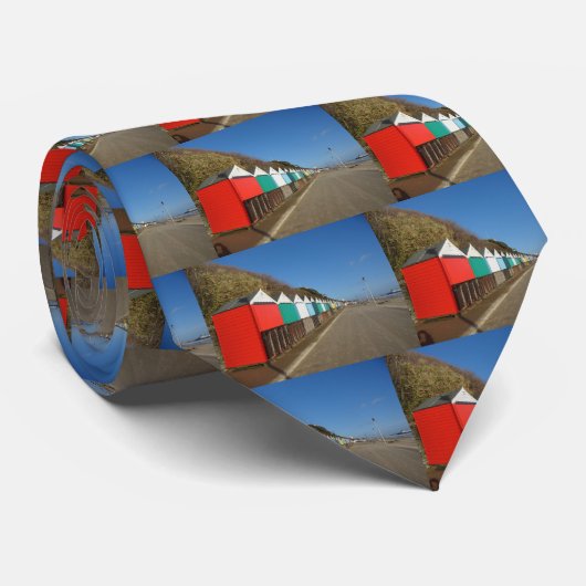 ビーチ小屋 ネクタイ (ロール)