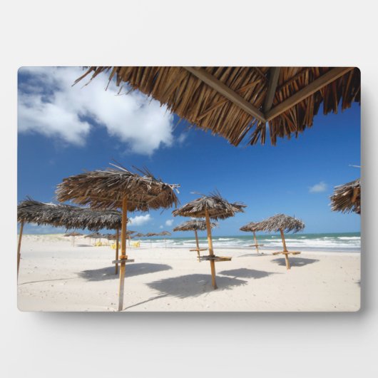 ビーチ小屋 |ブラジル フォトプラーク (正面)