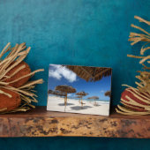 ビーチ小屋 |ブラジル フォトプラーク (側面)