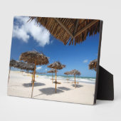 ビーチ小屋 |ブラジル フォトプラーク (側面)