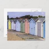 ビーチ小屋 ポストカード (正面/裏面)