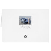 ビーチ小石カード (裏面横)