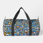 ビーチ小石 ダッフルバッグ (裏面)