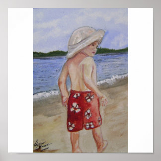 ビーチ少年 ポスター