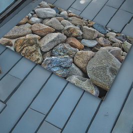 ビーチ岩 ドアマット