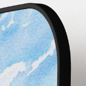 ビーチ島の水の色 ピックルボールラケット (左詳細)