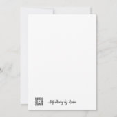 ビーチ平和 サンキューカード (裏面)