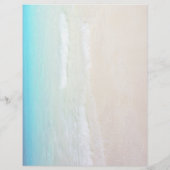 ビーチ式プログラム写真テンプレートヒトデ (裏面)