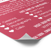 ビーチ式結婚のイベントプランナー広告 ポスター (角)