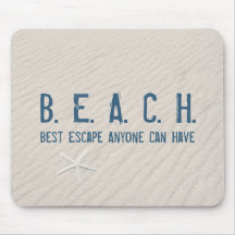 ビーチ引用文とヒトデ