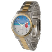 ビーチ応援 腕時計 (アングル)