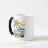 ビーチ恋人モーフィング モーフィングマグカップ (正面左)