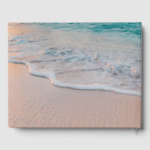 ビーチ悔やみや弔慰葬儀記念 ゲストブック (裏面)