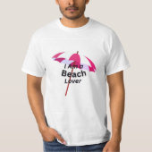 ビーチ愛好家Tシャツ Tシャツ (正面)
