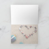 ビーチ愛 カード (内部)