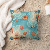 ビーチ感じクッション枕 クッション (ブランケット)