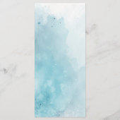 ビーチ感謝祭フラットメニュー メニュー (裏面)