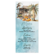 ビーチ感謝祭フラットメニュー