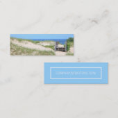 ビーチ手順 スキニー名刺 (正面/裏面)