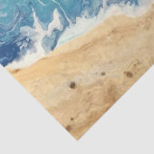 ビーチ抽象芸術ティッシュペーパー 薄葉紙 (詳細)