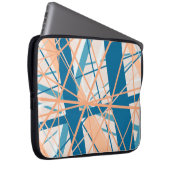 ビーチ抽象芸術電子バッグ ラップトップスリーブ (正面右)