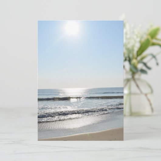 ビーチ招待 招待状 (スタンド正面)