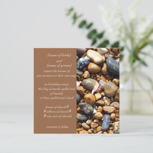 ビーチ招待 招待状 (スタンド正面)