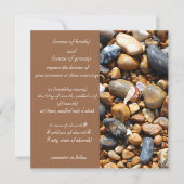 ビーチ招待 招待状 (正面)