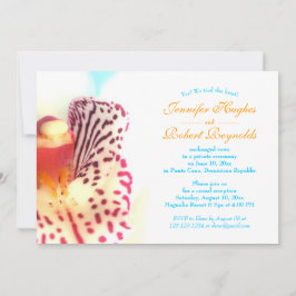 ビーチ挙式のご報告 招待状